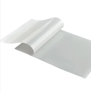 Thick Cast Coated Clear Vinyl Transfer Paper Tape Roll Rubber Hot Melt Adhesive Film