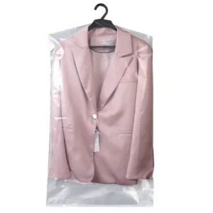 Thickened Dustproof PE Hanging Bag with Heat Seal Closure for Coat Suit T Shirt Storage for Shoes