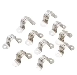Thickness U Type Stainless Steel PVC Pipe Fitting Saddle Pipe Clamp