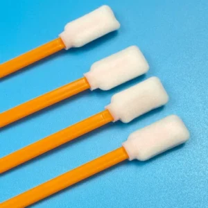 Time Saving Disposable 8.8mm Square Tip Applicators Cleanroom Foam Swab for Quick and Efficient Cotton Bud Use