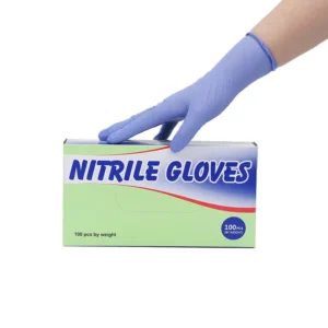 Titanfine Dental Exam Nitrile Gloves 4 Mil 9 Inch Powder Free Hypoallergenic CE Certified Medical Grade Sterile Food Grade