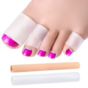 Toe Protectors Silicone Toe Sleeve Toe Covers for Ballet Hallux Valgus Orthotics Brace Shoes Pads Pain Relielf HA02031