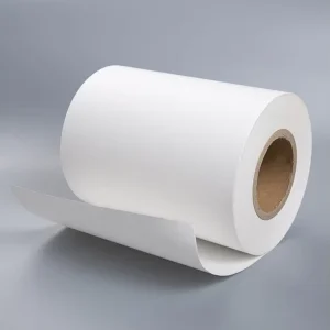 Top Coated Eco Thermal Paper Hot Melt Glue with Glassine Paper