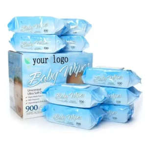 Top Quality Biodegradable Custom Soft Care Fragrance Free Newborn Water Wet Wipe Baby Wipes at Price Baby Wipes