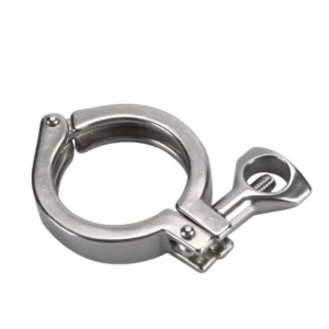 Top Quality Steel Sanitary Single Pin Tri Clamp Clover Heavy Duty Tri Clamp Fittings Pipe Clamps