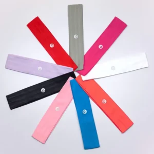 Top Ranking Elastic Yoga Sport Headband Sports Cotton Hair Band Running Exercise Elastic Anti Slip Sweatband