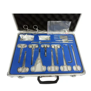 Tracheotomy Surgical Instruments Kit Stainless Steel Tracheotomy Surgery Set