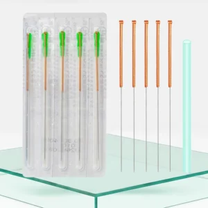 Traditional Chinese Medical Sterile Acupuncture Needles for TCM Acupuncture Therapy ISO Certified Body Use