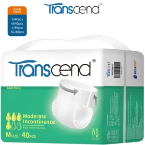 Transcend Moderate Incontinence Adult Pants Pull Ups Quality White Discreet Custom OEM Adult Disposable Diapers