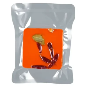 Transparent High Temperature Retort Pouch Zongzi Bag Thickened Resealable Sterilization Seal Food Corn Vacuum Bag Zipper Top