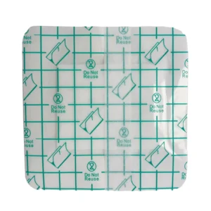Transparent Island Dressing Disposable Medical Sterile Dressing Self adhesive PU Film Dressing with Absorbent Pad