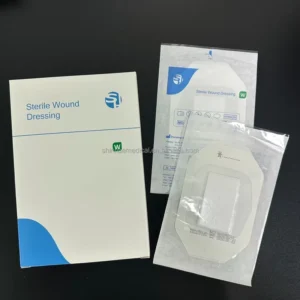 Transparent Island Dressing Window Frame Medical Acrylic Adhesive Breathable Design for Protecting Wounds Accelerating Healing