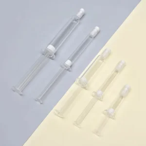 Transparent Mini Plastic Disposable Airless Serum Syringe Bottle 1ml 2ml 3ml 5ml 10ml Cosmetic Injection Tube for Perfume