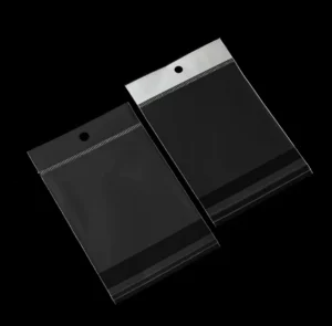 Transparent OPP Self adhesive Packaging Bags with Hanging Hole
