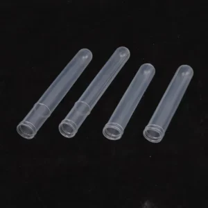 Transparent Plastic Medical Laboratory Test Tubes