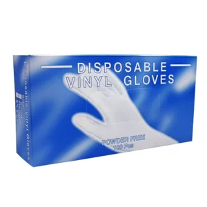 Transparent Powder Free Disposable Vinyl Gloves Waterproof Protective Household Outdoor Use Anti Slip