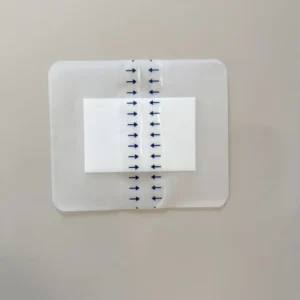 Transparent Silicone Film Dressing Foam Dressing with Border PU Island Dressing Painless Removal Bedsore Wound Care