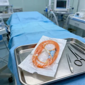 Transparent Sterile Peel Disposable Tear Resistant Sterilization Pouch Customizable Dimensions for Medical