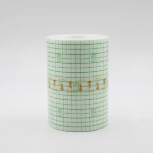 Transparent Waterproof Adhesive PU Film Wound Dressing Roll Medical PU Film Wound Dressing Roll