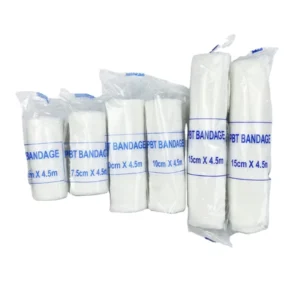 Trauma Wound Dressing Wound Dressing Negative Pressure Wound Therapy High Elasticity PBT Band Elastic Gauze Conforming Bandage