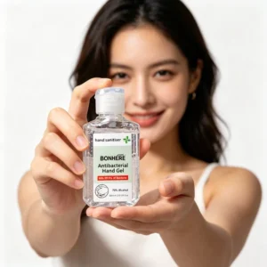 Travel Size 2oz 60ml Hand Sanitizer Gel With Flip Cap Bottle