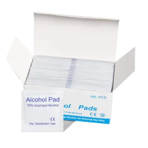 Travel Size 70% Alcohol Prep Pad Box Disposable Cotton Sterile Sanitizing Wipe Foil Pouch CE OEM Custom Bulk