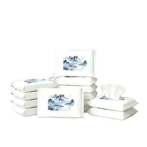 Travel sized Eco Friendly Antibacterial Individually Packaged Disposable Cleaning Wipes for Carrying Around Affordable