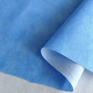 Tri laminated Breathable Non Woven Fabric for Disposable Surgical Gown Material