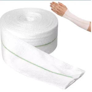 Tube Gauze Medical Orthopedic Cotton or Polyester Tubular Tubifast Finger Elastic Fixation Bandage for Leg Tubular Bandage