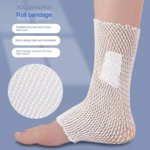 Tubular Bandage Elastic Mesh Dressing Stretch Dressing Fastener Tubular Elastic Gauze Bandage