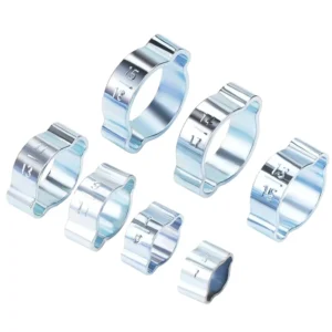 Turbo Double Vessel Ear Pipe Clamp two Ear Clip double Ear Hose Clamp for All Trucks