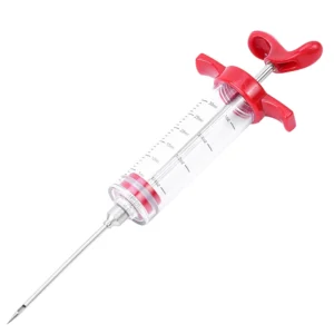 Turkey Needle Kitchen Seasoning Injector Marinade Injector Barbecue Injector Baking Tool Hand Wash Only Cross Border Model