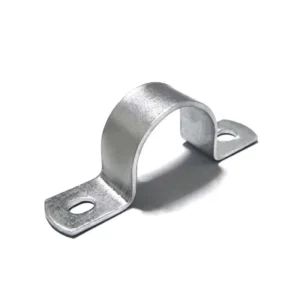 Two Hole Carbon Steel Aluminum Galvanized Conduit Strap Metal Pipe Clamp for Conduit