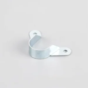 Two Hole U Type Steel Rubber Lined Clip Saddle Pipe Fittings Clamp