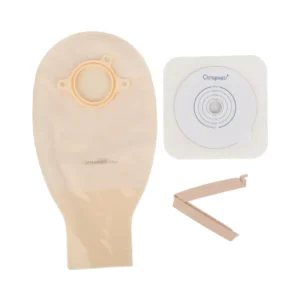 Two-Piece Medical Consumables Stable and Secure for Different Types of ISO Quality Certified Ostomy Bags