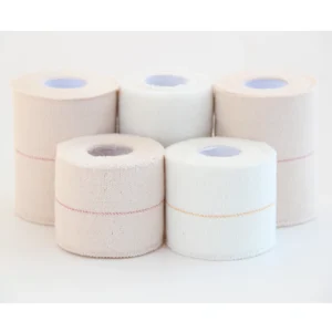 Types Medical Supplies Cotton Elastic Adhesive Bandage with Backing Paper for Surgical Use