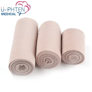U phten Medical High Elastic Bandage With Two Clips with CE ISO Certificates