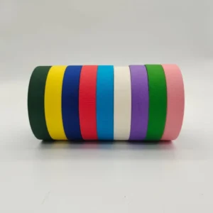 UV Automotive Painting Masking Paper Tape Heat resistant Crepe Paper for Rubber Walls Glass Creativity Factory Brands Hot Melt