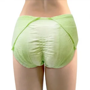 Ultra Soft Women Disposable Incontinence Leak Proof Underwear Period Diaper High Waist Menstrual Sanitary Pants for Heavy Flow