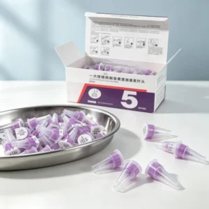 Ultra Thin Painless Sterile Veterinary Animal Pen Needles 31G6mm for Pets Veterinary Products