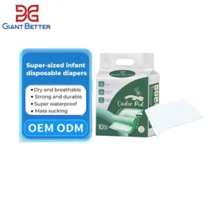 Ultra Thin Patient Absorbent Under Pads Extreme High Absorbancy Incontinence Pad Disposable Underpads 60×90 cm