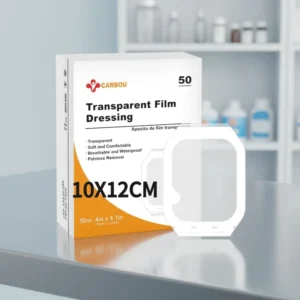 Ultra thin Light Soft Comfortable Good Adhesion 10*12cm Transparent Film Dressing for Protecting the Wound