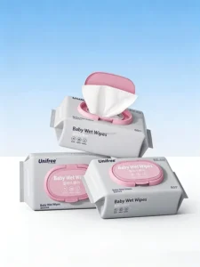 Unifree Excellent Quality Cleaning Wet Tissue Wipes Eco-Friendly Adult Wet Wipes Bulk for Sensitive Skin