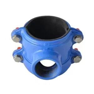 Universal Thread Outlet Stainless Steel Band Ductile Iron Di Saddle Clamp for Sale