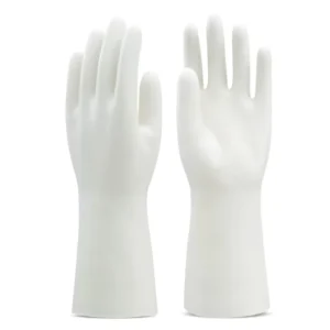 Unlined Nitrile Dip Molded Hypoallergenic Latex free Anti slip for Dishwashing Reusable Nitrile Household Gloves