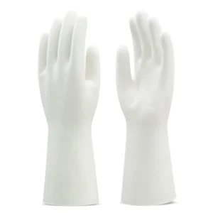 Unlined Nitrile Dipped Hypoallergenic Waterproof Non slip for Kitchen Dishwashing Nitrile Household Gloves