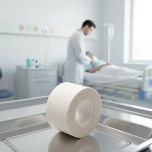 Unsterile Medical Cotton Bandage 5cmX500cm CE Certified Class I Single sided for Medical Fixation