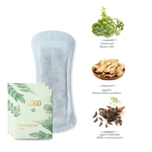 Urinating Dysmenorrhea Medicated Herbal Sanitary Pad Soft Organic Cotton Surface Panty Liner