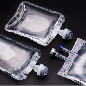 Urine Bag Medical PVC with butterfly Twist Injection Port IV Bag Various Connectors and Plugging Equipment PVC Infusion Bag