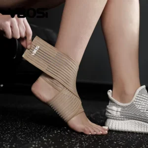 VBOSI Manufacturer Free Size High Elastic Quality Detachable Customized Multi Colors Compression Ankle Wrap Ankle Bandage